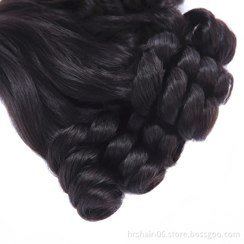 Funmi Curly Bouncy Brazilian Hair Extensions 8A Grade Spiral Curly 100% Unprocessed Virgin Human Hair bundles
